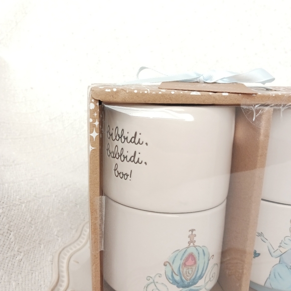 Rae Dunn × Disney Princess Stacking Ramekins Ceramic Set of 4 - Picture 6 of 12